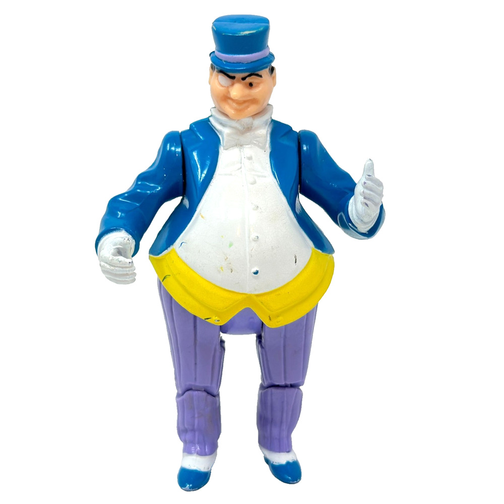 DC Comics Super Heroes THE PENGUIN Action Figure 4" Batman Vintage 1989 Toy Biz